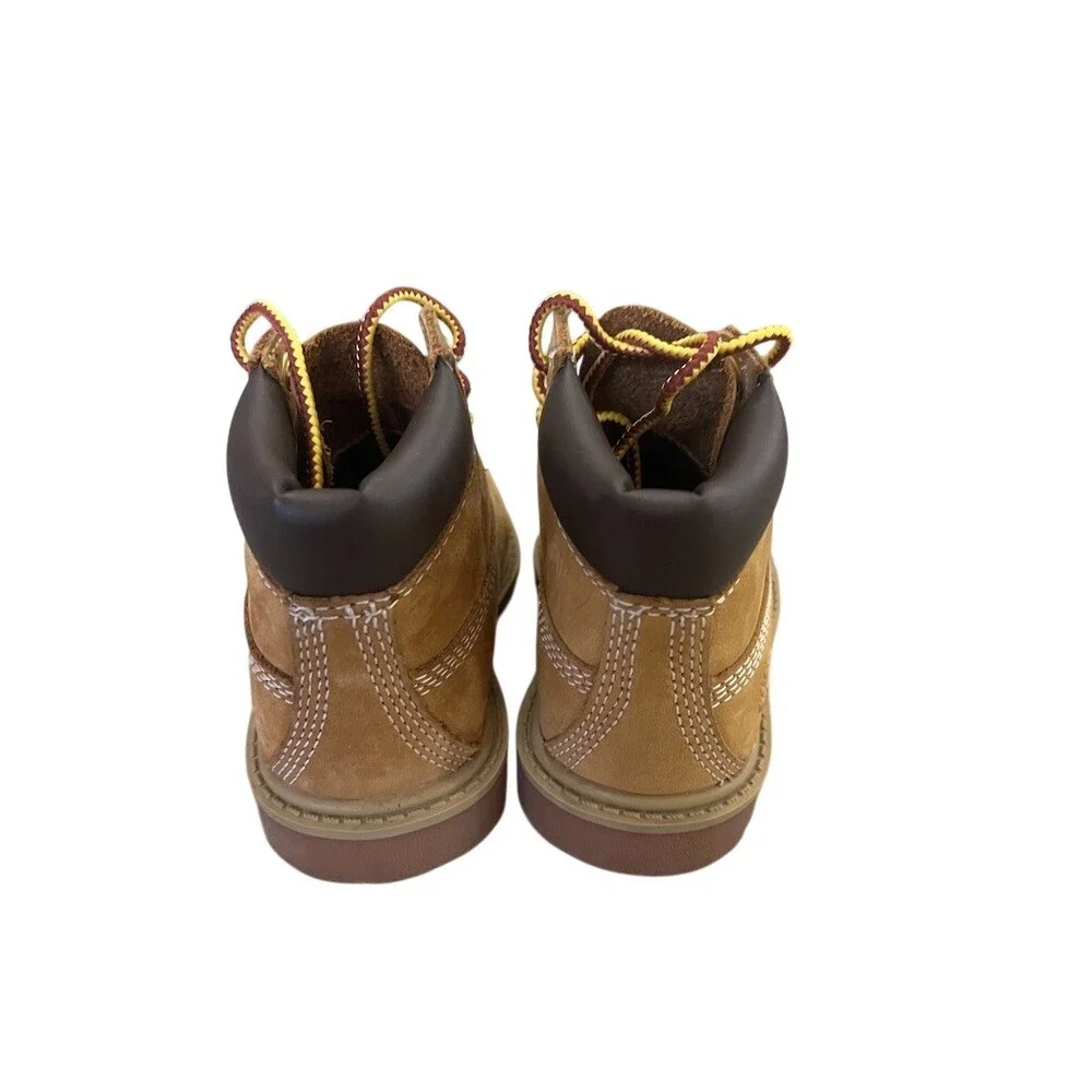 Timberland 6-Inch Premium Waterproof Boots Unisex Kids Yellow Size 5
